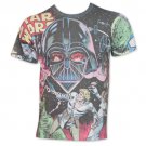 Star Wars Battle With Vader All Over Print TShirt White