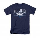 Back To The Future II Hill Valley 2015 Tee Shirt Blue