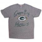 Green Bay Packers Junk Food Brand Fan T-Shirt Heather Grey Gray