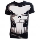 The Punisher Comic Book Superhero Halloween Costume T-Shirt Black
