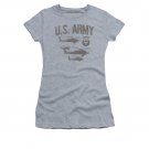 US Army Airborne Juniors T-Shirt Gray