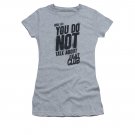Fight Club Juniors Rule 1 Tee Shirt Gray