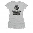 Animal House Juniors Marbles Tee Shirt Gray