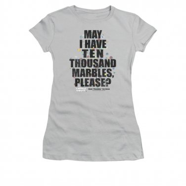 Animal House Juniors Marbles Tee Shirt Gray
