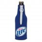 Miller Lite Logo Bottle Suit Koozie Blue