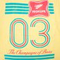Miller High Life Striped Tee Yellow