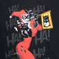 Harley Quinn Gun Flag Tee Shirt Black