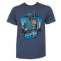 Star Wars The Empire Strikes Back Boba Fett Tee Shirt Blue