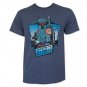 Star Wars The Empire Strikes Back Boba Fett Tee Shirt Blue