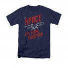 Star Trek Space Travel Navy T-Shirt Blue