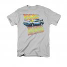 Back To The Future 88 MPH Tee Shirt Gray