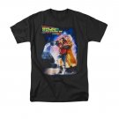 Back To The Future II Movie Poster Tee Shirt Black