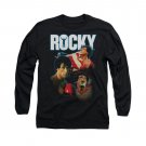 Rocky Did It Long Sleeve T-Shirt Black