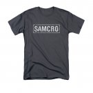 Sons Of Anarchy SAMCRO Logo T-Shirt Gray