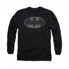 Batman Chainmail Shield Long Sleeve T-Shirt Black