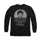 Batman Joker Busted Long Sleeve T-Shirt Black