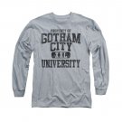 Batman Gotham City Property Long Sleeve T-Shirt Gray