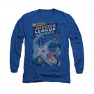 Justice League America No. 28 Long Sleeve T-Shirt Blue