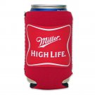 Miller High Life Cooler Can Koozie Red