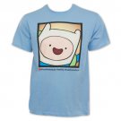 Adventure Time Finn #Selfie Tee Shirt Blue