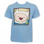 Adventure Time Finn #Selfie Tee Shirt Blue