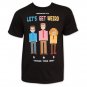 Men's Let's Get Weird Workaholics T-Shirt Black