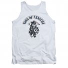 Sons Of Anarchy Bloody Sickle Tank Top White