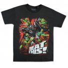 TMNT Beat This Youth Boys 8-20 Tee Shirt Black