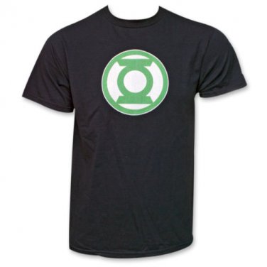 Green Lantern Logo Shirt Black