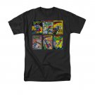 Superman Comic Covers T-Shirt Black