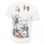 Star Wars Men's Darth Vader Army Tee Shirt White