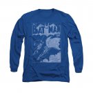 Batman Issue 1 Cover Long Sleeve T-Shirt Blue