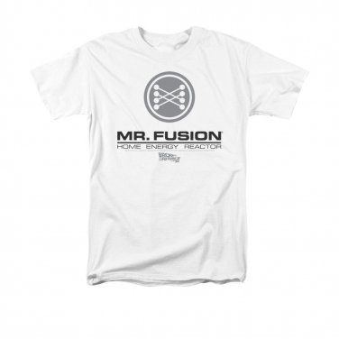 Back To The Future Men's Mr. Fusion Tee Shirt White