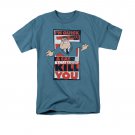 American Dad Like A Cat Tee Shirt Blue