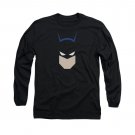 Batman Bat Head Long Sleeve T-Shirt Black
