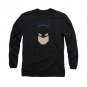 Batman Bat Head Long Sleeve T-Shirt Black