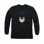 Batman Bat Head Long Sleeve T-Shirt Black