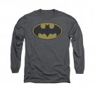 Batman Little Logos Long Sleeve T-Shirt Gray