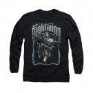 Batman Nightwing Biker Long Sleeve T-Shirt Black