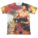 Rambo First Blood II Become War Sublimation T-Shirt White