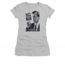 X-Files Juniors Smoking Man Tee Shirt Gray
