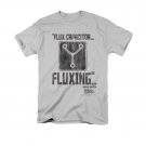 Back To The Future Men's Flux Capactior Tee Shirt Gray