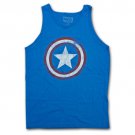 Captain America Tank Top Blue