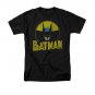 Batman Men's DC Circle Tee Shirt Black
