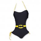 Batman Swimsuit One-Piece Monokini Black