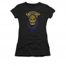 He-Man Juniors Skeletor Hood Tee Shirt Black