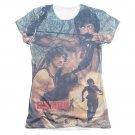 Rambo First Blood II Bow Sublimation Juniors T-Shirt White