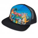 Pokemon Sublimated Characters Trucker Hat Black