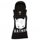Batman And White Women's Hooded Tank Top Black