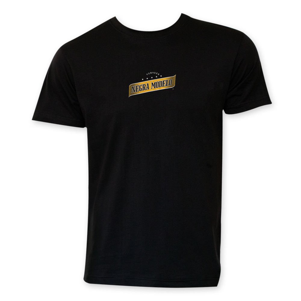 Negra Modelo Beer Logo Tee Shirt Black